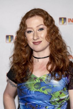 11 Temmuz 2019 'da Wisdome Dome Park, Hollywood, CA' da Infolist Öncesi Comic-Con Bash 'e katılıyor.