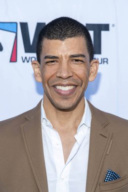 Adam Pliska, 21 Eylül 2019 'da Beverly Hills, CA' daki Los Angeles galasına Gravitas Ventures 'tan Vegas' a gidiyor..