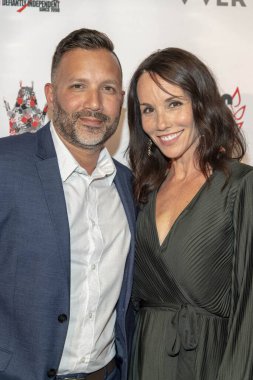 Brett Bentman ve Tiffany McDonald 20 Haziran 2019 'da TCL Çin Tiyatrosu' nda düzenlenen Ev Danslarından Dünya Festivali 'ne katıldı..