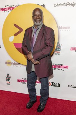 Joseph Marcell 20 Nisan 2019 'da TCL Çin Tiyatrosu 6, Hollywood, CA' da 2019 Hollywood Kısa Komedi Film Festivali 'ne katıldı.