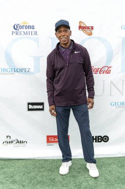 Jeffrey Osborne 6 Mayıs 2019 'da Lakeside Country Club, Toluca Lake' te düzenlenen 12. George Lopez Ünlüleri Golf Klasiği 'ne katıldı.