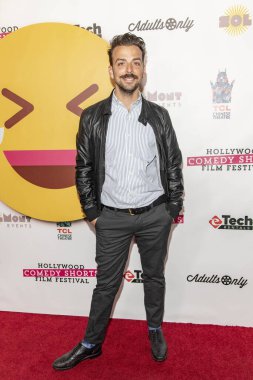 Tim Curcio 20 Nisan 2019 'da TCL Çin Tiyatrosu 6, Hollywood, CA' da 2019 Hollywood Kısa Komedi Film Festivali 'ne katıldı.