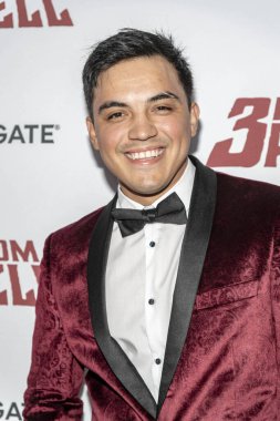 Yong Man 16 Eylül 2019 'da Los Feliz, Vista Tiyatrosu' nda Lionsgate 'in Los Angeles Özel Gösterimi' ne katılıyor.