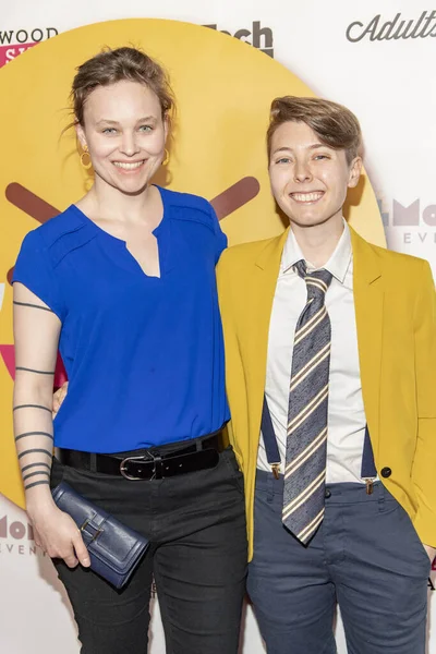 Rachel Malasig Megan Mead 2019 Hollywood Comedy Shorts Film Festival — Φωτογραφία Αρχείου