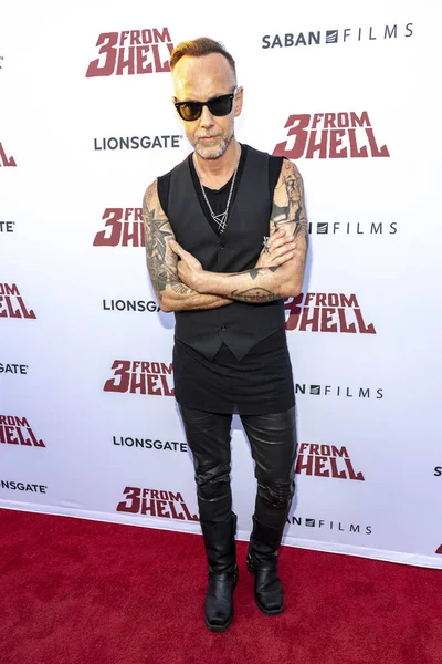 Adam Darski出席了2019年9月16日在加利福尼亚州洛杉矶Vista剧院举行的Lionsgate的 Hell 洛杉矶特别放映会 — 图库照片