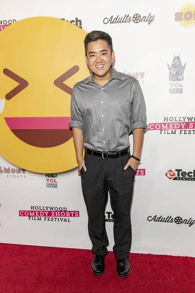 Brett Takeshita Participa 2019 Hollywood Comedy Shorts Film Festival Tcl — Fotografia de Stock