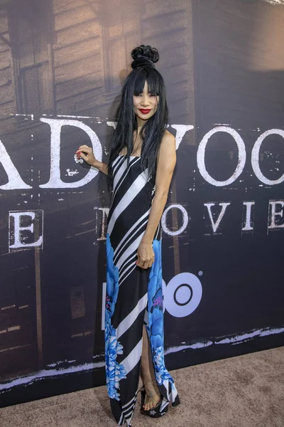 Bai Ling Uczestniczy Hbo Deadwood Los Angeles Premiera Cinerama Dome — Zdjęcie stockowe