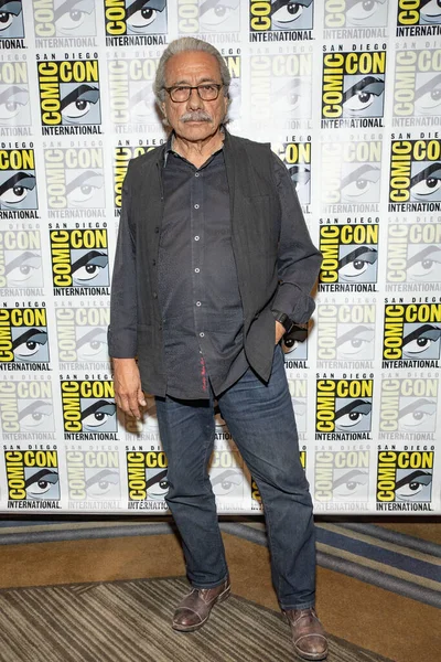 Edward James Olmos Παρευρίσκεται Στο Comic Con International San Diego — Φωτογραφία Αρχείου