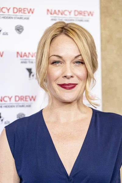 Andrea Anders Besucht März 2019 Die Weltpremiere Von Nancy Drew — Stockfoto