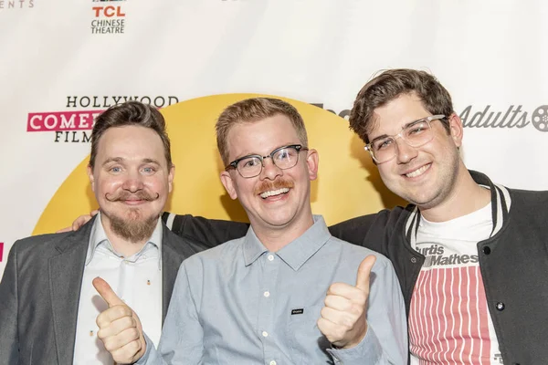 Michael Schaubach Graham Wallace Luke Kelly Clyne Partecipare 2019 Hollywood — Foto Stock