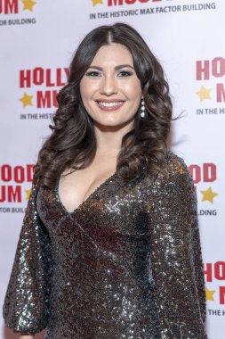 Celeste Thorson, 13 Kasım 2018 'de Losa Angeles, Kaliforniya' daki Hollywood Müzesi 'nde düzenlenen 