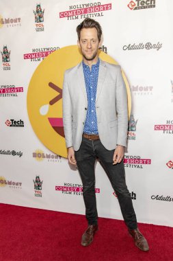 Kyle Helf 20 Nisan 2019 'da TCL Çin Tiyatrosu 6, Hollywood, CA' da 2019 Hollywood Kısa Komedi Film Festivali 'ne katıldı.