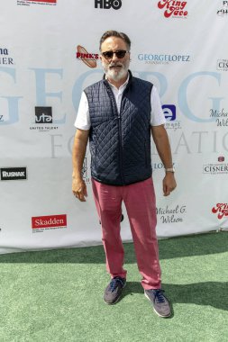 Andy Garcia 6 Mayıs 2019 'da Lakeside Country Club, Toluca Lake' te düzenlenen 12. George Lopez Ünlü Golf Klasiği 'ne katıldı.