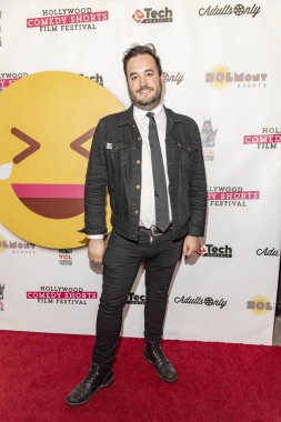 Christopher Guerrero 20 Nisan 2019 'da TCL Çin Tiyatrosu 6, Hollywood, CA' da 2019 Hollywood Kısa Komedi Film Festivali 'ne katıldı.