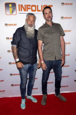 11 Temmuz 2019 'da Wisdome Dome Park, Hollywood, CA' da Infolist Öncesi Comic-Con Bash 'e katılıyor.