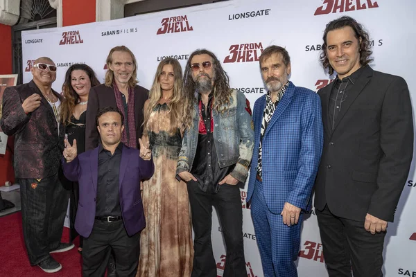Hell のキャストが 2019年9月16日にカリフォルニア州ロサンゼルスのヴィスタ劇場で行われたライオンズゲートの Hell ロサンゼルス特別上映会に参加 — ストック写真