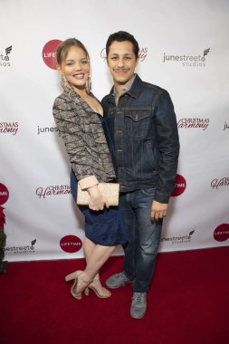 Katherine Del Rio ve David Del Rio 7 Kasım 2018 'de Harmony Gold Theater, Los Angeles' ta Lifetime 'ın 