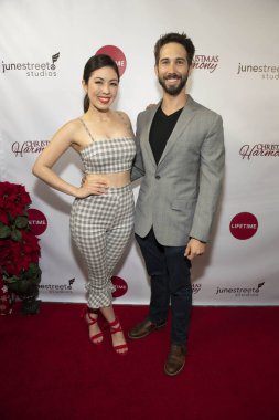 Reesa Marie Ishiyama, Nathan Haugaard 7 Kasım 2018 'de Harmony Gold Theater, Los Angeles' ta Lifetime 'ın 