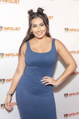 Sandra Gutierrez 20 Şubat 2019 'da Batı Hollywood' daki Skybar 'da düzenlenen InfoList' in Oscarlar Öncesi Gecesine katılıyor.