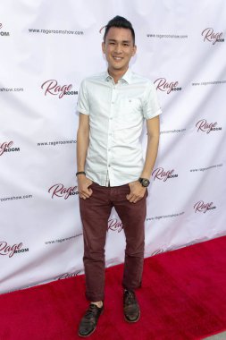 Hank Chan 14 Haziran 2018 'de Rage Ground, Los Angeles' ta düzenlenen 