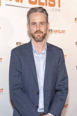 Ronan Arthur, 20 Şubat 2019 'da Batı Hollywood' daki Skybar 'da düzenlenen InfoList' in ön-Oscar törenine katılıyor.