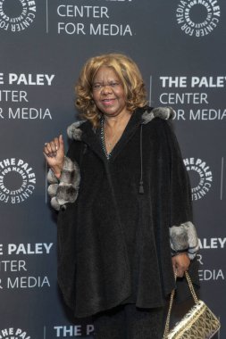 Janie Bradford, Mary Wilson ile birlikte 25 Şubat 2019 'da Beverly Hills, CA' daki The Paley Center for Media 'da Efsanevi Akşam' a katılıyor.