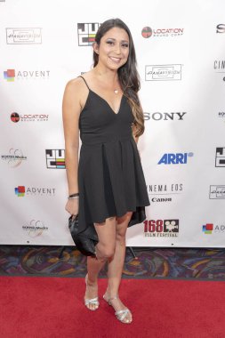 Elisa Valenzuala 25 Ağustos 2018 'de Los Angeles, Kaliforniya' daki Regal L.A. 'de düzenlenen 168. Film Festivali' ne katıldı.