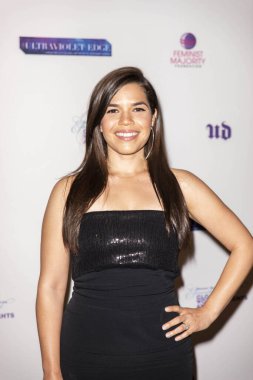 America Ferrera, 9 Mayıs 2016 'da Amerika Yönetmenler Birliği' nde 11. Küresel Kadın Hakları Ödülleri 'ne katıldı.