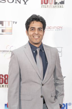 Abhay Walia, 25 Ağustos 2018 'de Los Angeles, Kaliforniya' da 16. Geleneksel 168 Film Festivali 'ne katılıyor.