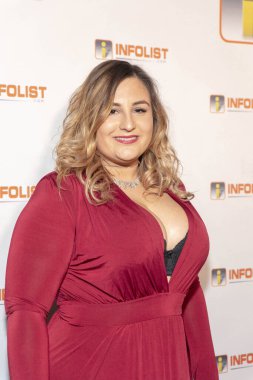 Virginia Blatter 20 Şubat 2019 'da Batı Hollywood' daki Skybar 'da düzenlenen InfoList' in ön-Oscar törenine katıldı.