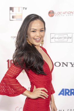 Nikki SooHoo, 25 Ağustos 2018 'de Los Angeles, Kaliforniya' da 16. Geleneksel 168 Film Festivali 'ne katıldı.