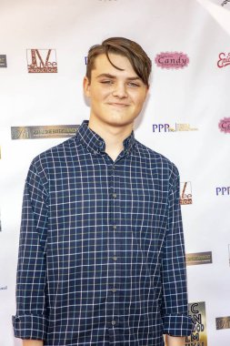 Liam Finegan-Smith 10 Kasım 2018 'de Raleigh Stüdyoları, Los Angeles, Kaliforniya' da C & C Genç Hollywood Film Festivali 'ne katıldı.