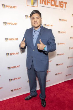 Johnny Ortiz, 20 Şubat 2019 'da Batı Hollywood' daki Skybar 'da düzenlenen InfoList' in ön-Oscar törenine katılıyor.