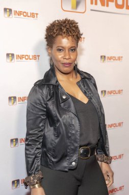 Makeba Pace, 20 Şubat 2019 'da Batı Hollywood' daki Skybar 'da düzenlenen InfoList' in ön-Oscar törenine katıldı.