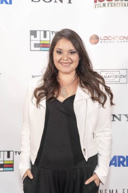 Sarah Darling 25 Ağustos 2018 'de Los Angeles, Kaliforniya' da 16. Geleneksel 168 Film Festivali 'ne katıldı.