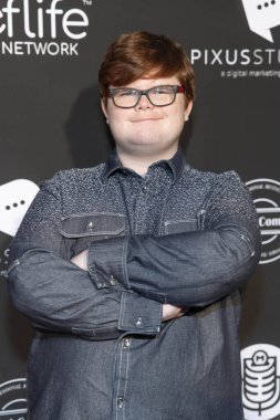 Grayson Kilpatrick 17 Ekim 2018 'de Avalon Hollywood, Kaliforniya' da Musicash resmi açılış partisine katıldı.