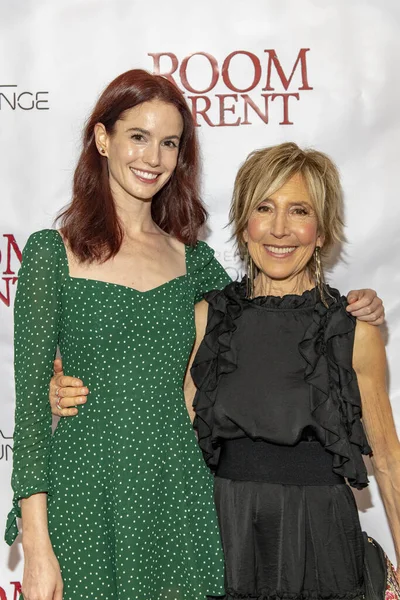 Valeska Miller Lin Shaye Attends Uncorkd Entertainments Room Rent Los — 스톡 사진