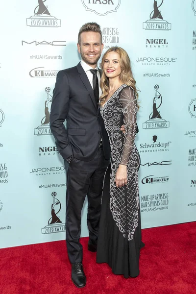 John Brotherton Alison Raimondi Attend 2019 Make Artists Hair Stylists — Stock Photo, Image