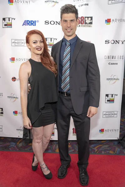 Jenae Noonan Josh Murray Beim Annual 168 Film Festival Regal — Stockfoto