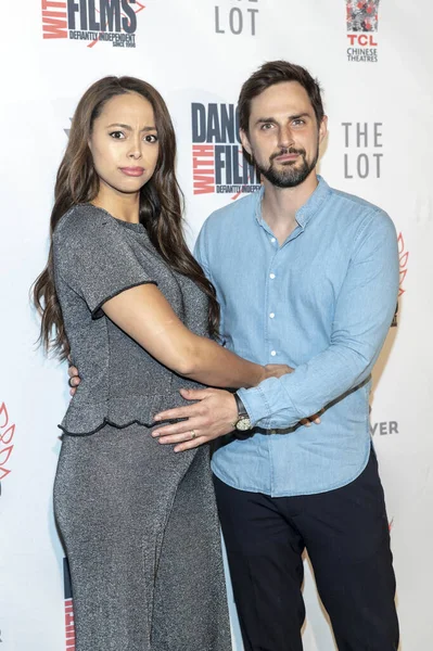 Amber Stevens West Andrew West Assiste Festival Dances Films 2018 — Photo