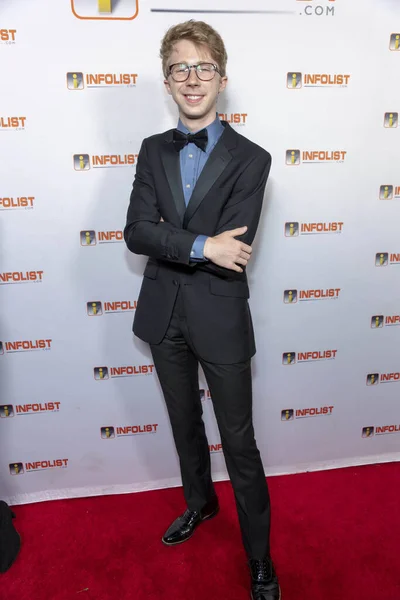 Joey Luthman Besucht Infolist Pre Emmys Soiree Der Skybar Mondrian — Stockfoto