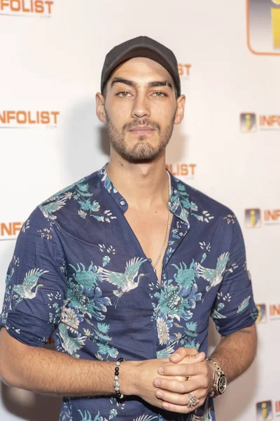 Michel Duval Bierze Udział Tegorocznym Infolist Pre Oscars Soiree Skybar — Zdjęcie stockowe