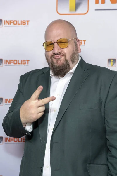 2018 Stephen Kramer Glickman Attends Infolist Pre Emmys Soiree Skybar — 스톡 사진