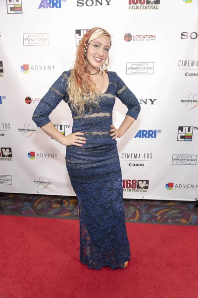 Sara Kelly Attends 16Th Annual 168 Film Festival Regal Live — Stock Photo, Image