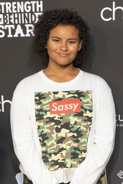 Jazmyne Brown Deltar Musicash Officiella Lanseringsfest Avalon Hollywood Hollywood Kalifornien — Stockfoto