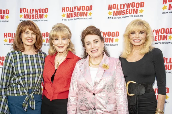 Lee Purcell Barbara Eden Donelle Dadigan Loni Anderson Zúčastnit Barbara — Stock fotografie