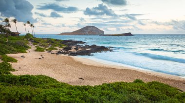 Makapuu Beach Park deniz manzarası