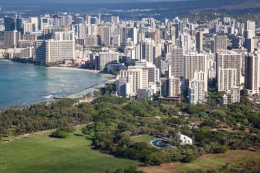 Waikiki kabuk Hawaii