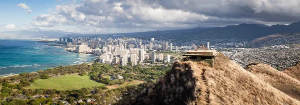 Honolulu Cityscape Panorama — Stock Photo, Image