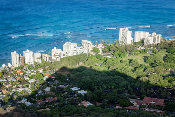 Waikiki Resorts Diamond Head — Stock Photo, Image